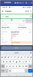 A screenshot of a logistic

Description automatically generated