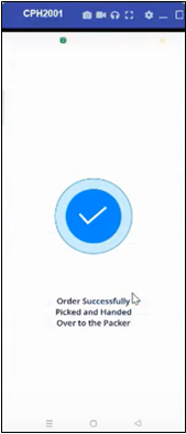 A screen shot of a blue circle with a check mark

Description automatically generated