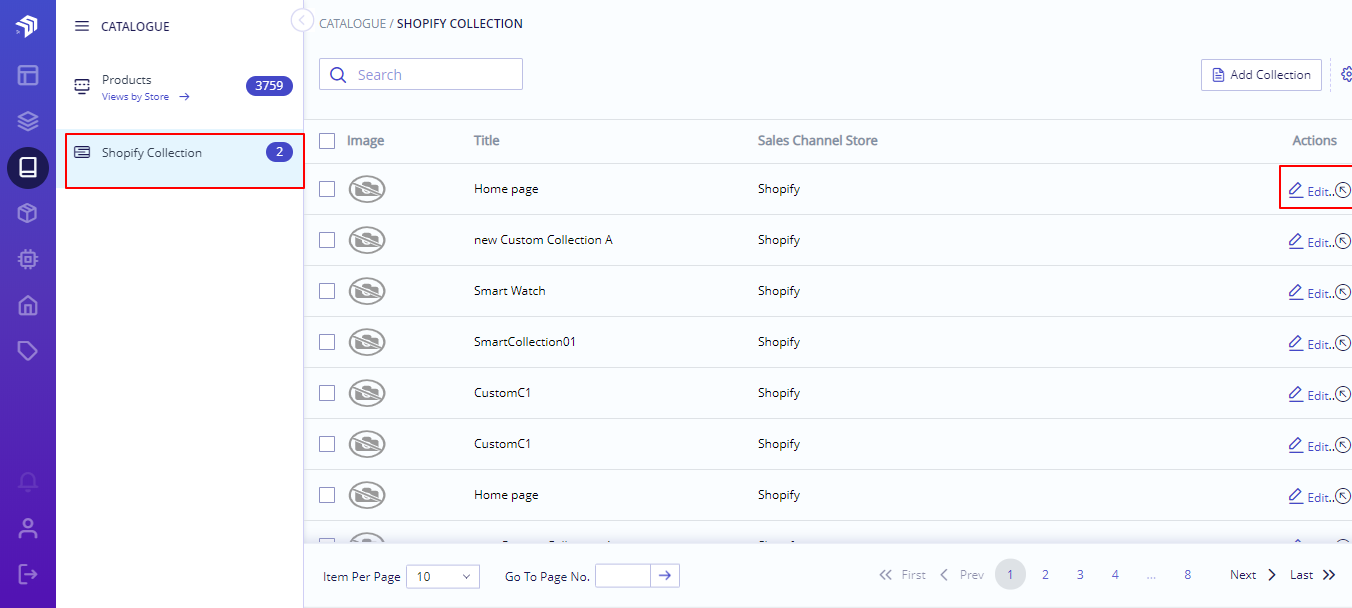 How can I create, manage, update and delete Shopify Collections? – Anchanto