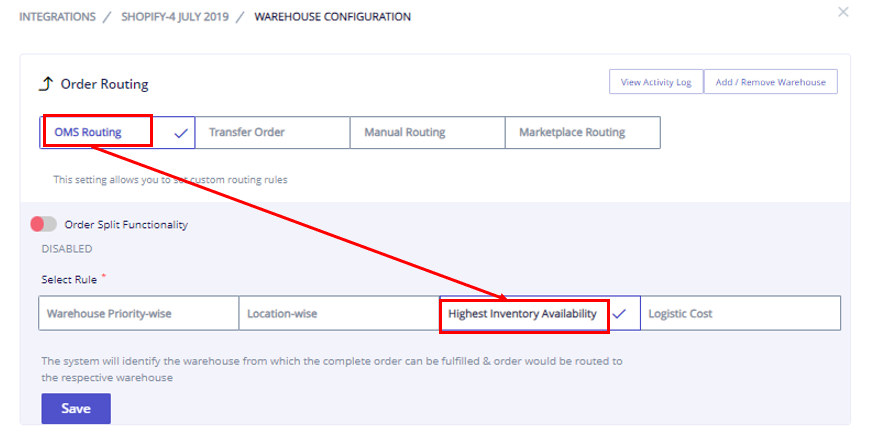 A screenshot of a logistic

Description automatically generated